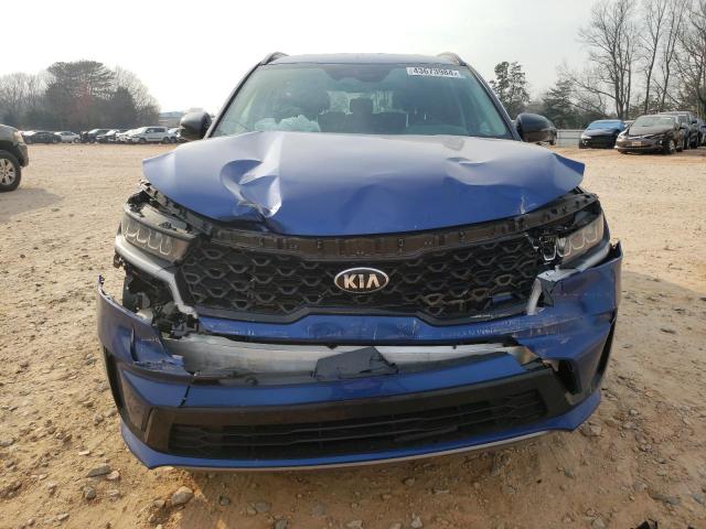 5XYRL4LC8MG010805 - 2021 KIA SORENTO S BLUE photo 5