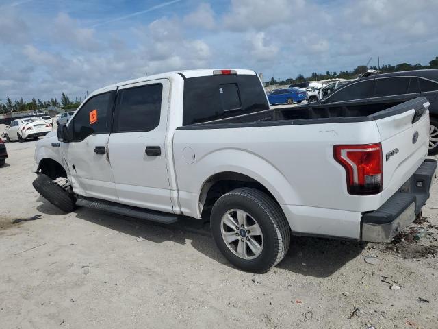 1FTEW1C82FKD03483 - 2015 FORD F150 SUPERCREW WHITE photo 2