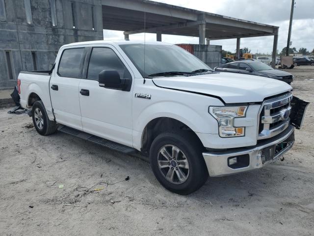 1FTEW1C82FKD03483 - 2015 FORD F150 SUPERCREW WHITE photo 4