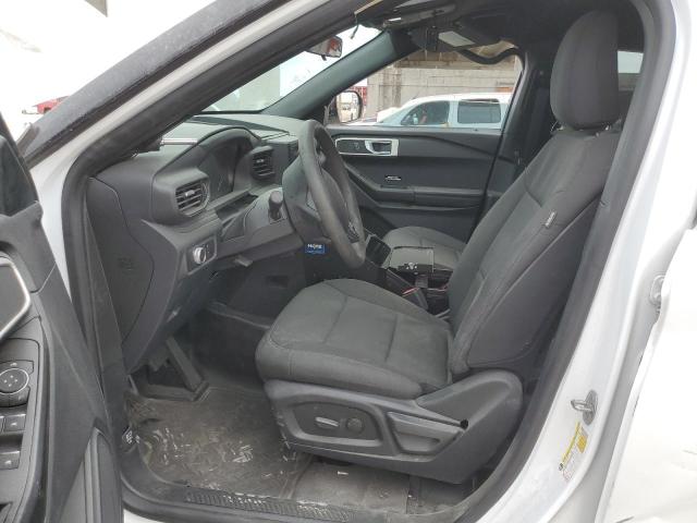 1FM5K8AB9LGD08676 - 2020 FORD EXPLORER POLICE INTERCEPTOR თეთრი ფოტო 7