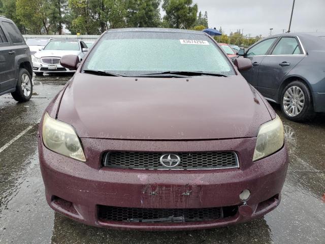 JTKDE177970183428 - 2007 TOYOTA SCION TC BURGUNDY photo 5