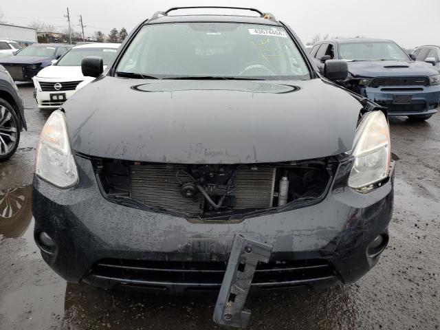 JN8AS5MV3DW654242 - 2013 NISSAN ROGUE S BLACK photo 5