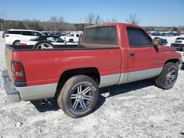 1B7HC16XXWS699283 - 1998 DODGE RAM 1500 RED photo 3