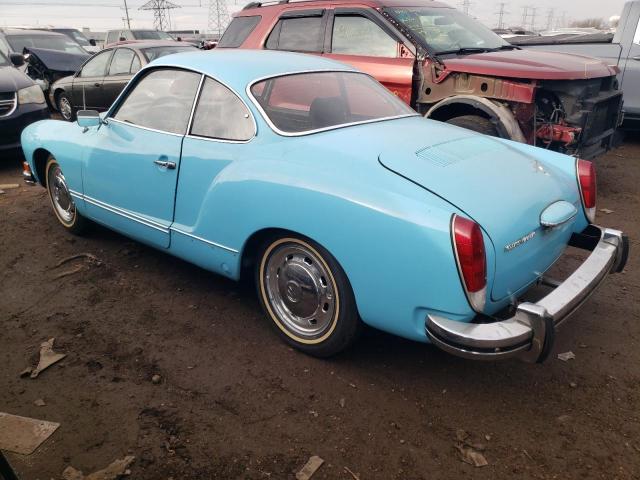 1442666095 - 1974 VOLKSWAGEN KARMANGHIA BLUE photo 2