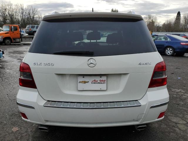 WDCGG8HB1BF682041 - 2011 MERCEDES-BENZ GLK 350 4MATIC WHITE photo 6