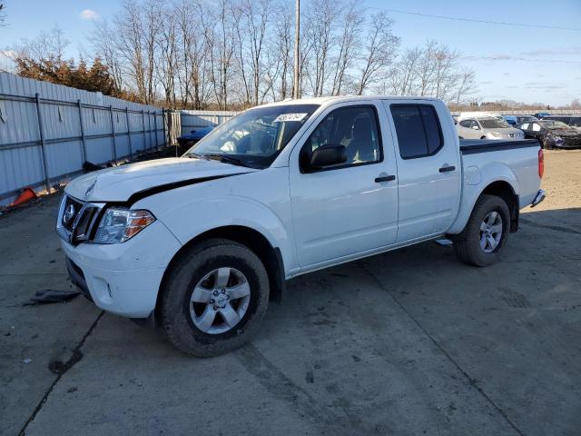 1N6AD0EV5DN735723 - 2013 NISSAN FRONTIER S WHITE photo 1