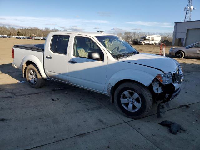 1N6AD0EV5DN735723 - 2013 NISSAN FRONTIER S WHITE photo 4