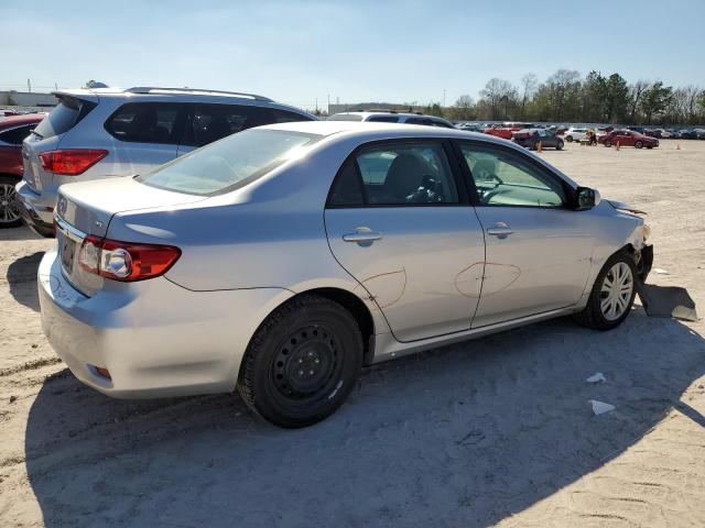 2T1BU4EE4CC823260 - 2012 TOYOTA COROLLA BASE SILVER photo 3