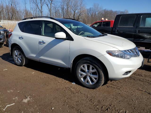 JN8AZ1MW0CW202227 - 2012 NISSAN MURANO S WHITE photo 4