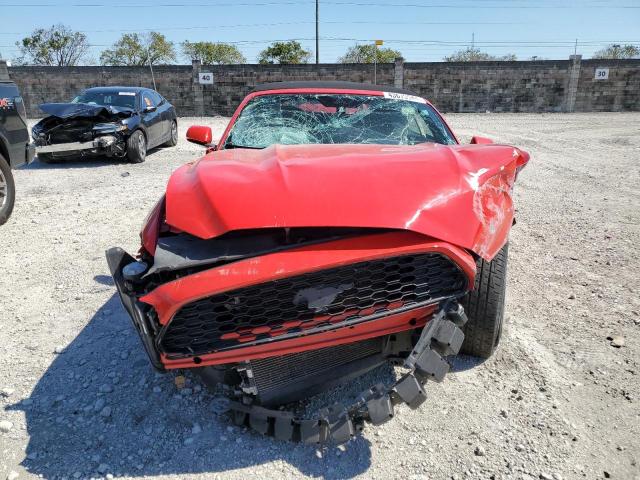 1FATP8EM4G5281001 - 2016 FORD MUSTANG RED photo 5