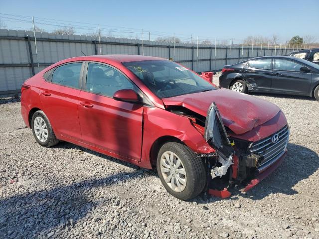 3KPC24A6XME142015 - 2021 HYUNDAI ACCENT SE RED photo 4