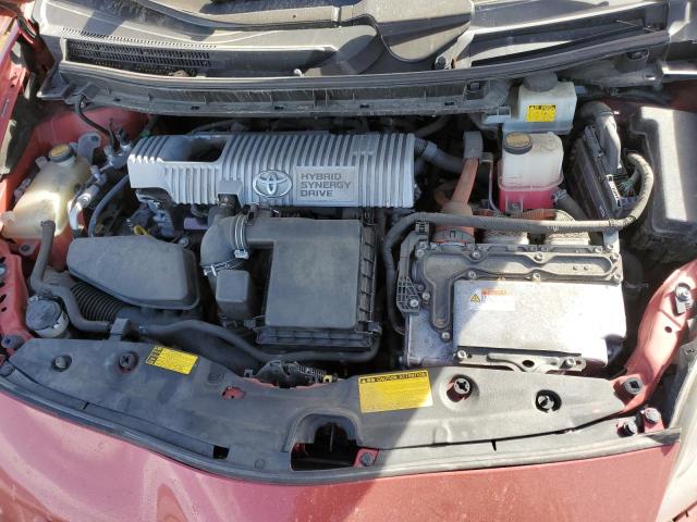 JTDKN3DU6A0034292 - 2010 TOYOTA PRIUS Qırmızı foto 11