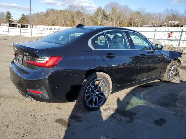 3MW5R7J04L8B09748 - 2020 BMW 330XI BLACK photo 3