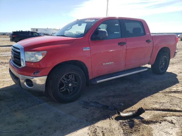 5TFDW5F10AX144914 - 2010 TOYOTA TUNDRA CREWMAX SR5 RED photo 1