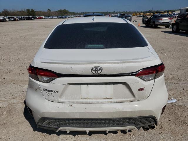 5YFS4MCE5NP102466 - 2022 TOYOTA COROLLA SE WHITE photo 6