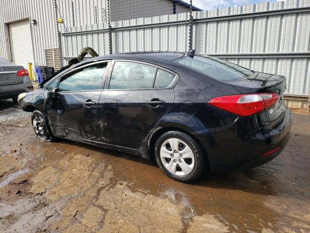 KNAFK4A60G5620470 - 2016 KIA FORTE LX BLACK photo 2