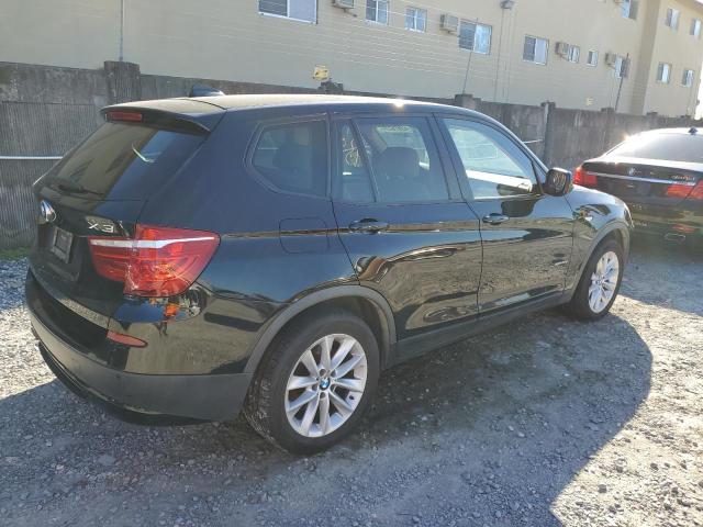 5UXWX9C57D0A28256 - 2013 BMW X3 XDRIVE28I BLACK photo 3