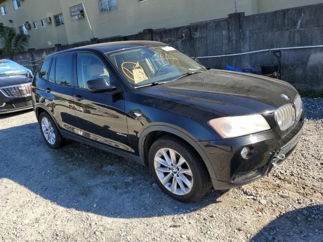 5UXWX9C57D0A28256 - 2013 BMW X3 XDRIVE28I BLACK photo 4