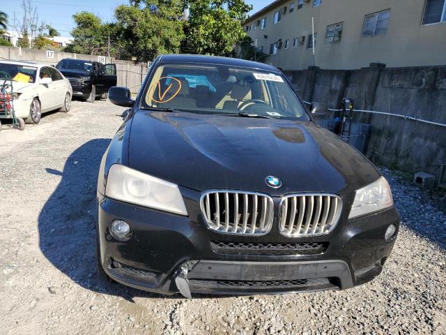 5UXWX9C57D0A28256 - 2013 BMW X3 XDRIVE28I BLACK photo 5