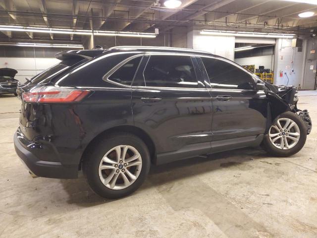 2FMPK4J93KBB35452 - 2019 FORD EDGE SEL Черный фото 3