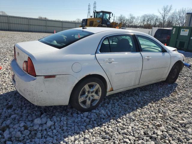 1G1ZB5EB4AF302097 - 2010 CHEVROLET MALIBU LS WHITE photo 3