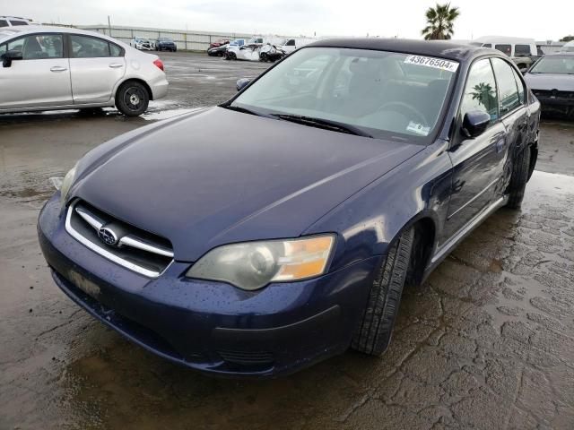 4S3BL616257219059 - 2005 SUBARU LEGACY 2.5I BLUE photo 1