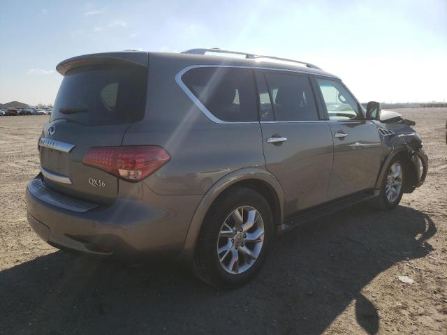 JN8AZ2NF5D9530991 - 2013 INFINITI QX56 TAN photo 3