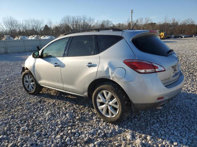 JN8AZ1MW3DW310956 - 2013 NISSAN MURANO S SILVER photo 2