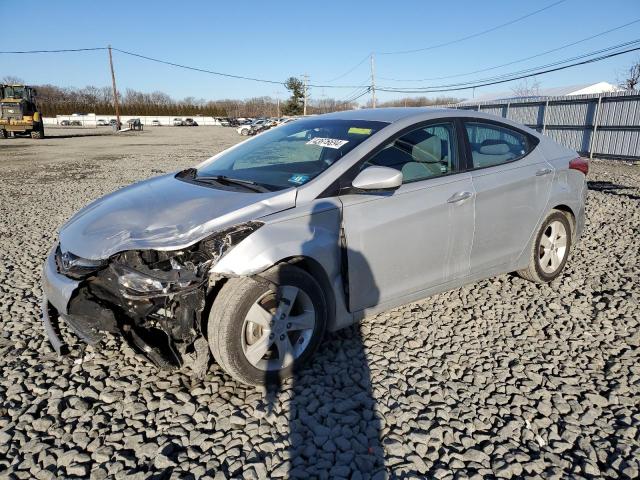 KMHDH4AE8DU011172 - 2013 HYUNDAI ELANTRA GLS SILVER photo 1