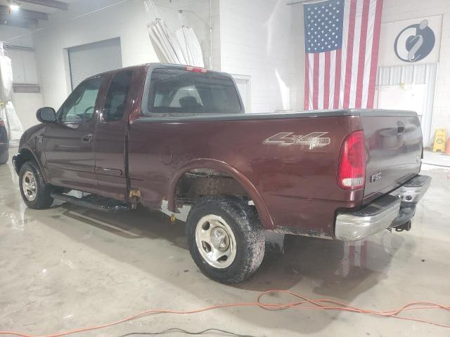 2FTRX18L21CA92133 - 2001 FORD F150 BURGUNDY photo 2