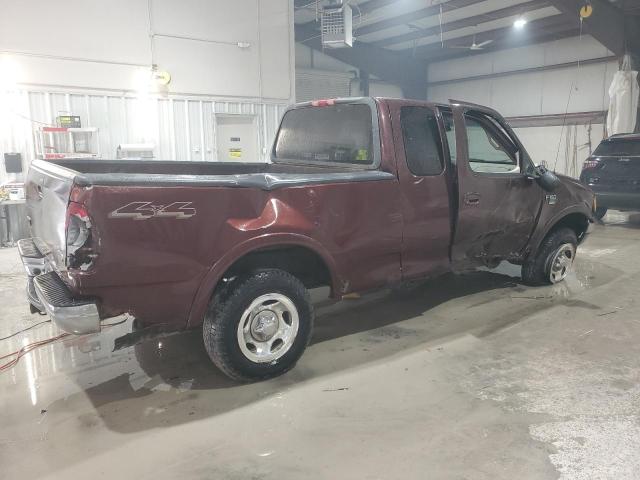 2FTRX18L21CA92133 - 2001 FORD F150 BURGUNDY photo 3