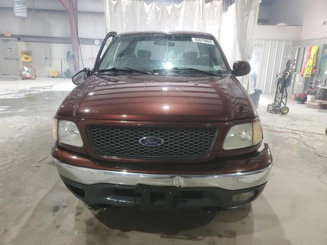 2FTRX18L21CA92133 - 2001 FORD F150 BURGUNDY photo 5