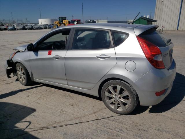 KMHCU5AEXDU074819 - 2013 HYUNDAI ACCENT GLS SILVER photo 2