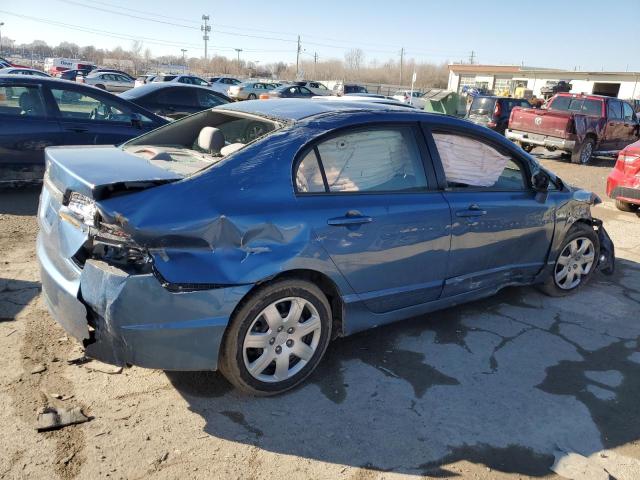 2HGFA1F58AH302473 - 2010 HONDA CIVIC LX BLUE photo 3