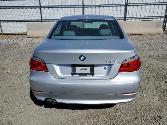 WBANU53508CT04791 - 2008 BMW 528 I SILVER photo 6