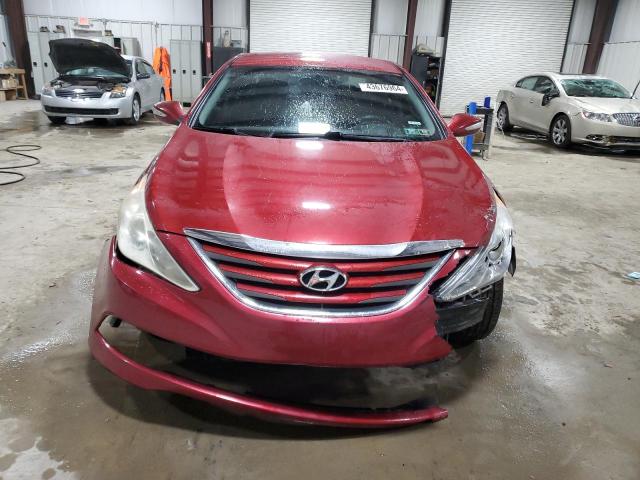 5NPEB4AC1EH942035 - 2014 HYUNDAI SONATA GLS BURGUNDY photo 5