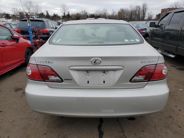 JTHBF30GX30134510 - 2003 LEXUS ES 300 SILVER photo 6