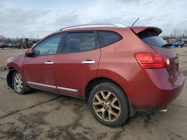 JN8AS5MTXDW006301 - 2013 NISSAN ROGUE S RED photo 2