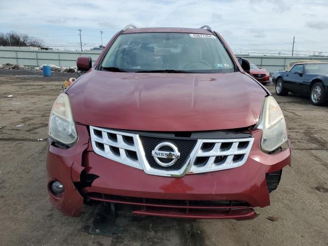JN8AS5MTXDW006301 - 2013 NISSAN ROGUE S RED photo 5