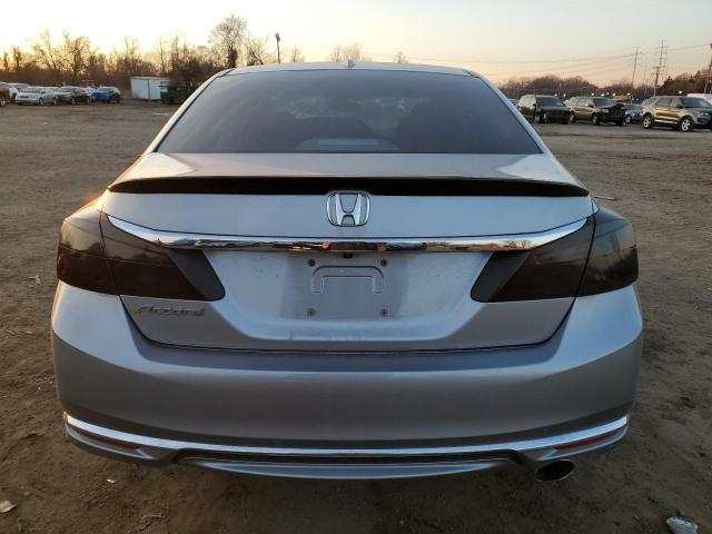 1HGCR2F8XHA203903 - 2017 HONDA ACCORD EXL SILVER photo 6