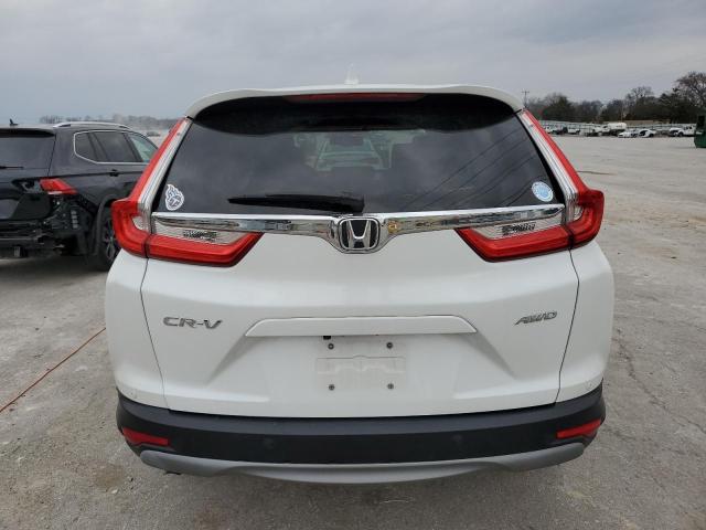 7FARW2H84KE025102 - 2019 HONDA CR-V EXL WHITE photo 6