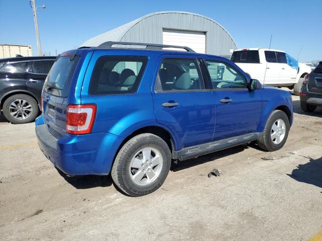 1FMCU0C79CKB66564 - 2012 FORD ESCAPE XLS BLUE photo 3