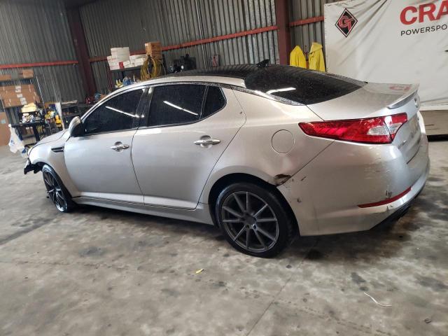 5XXGR4A65DG145327 - 2013 KIA OPTIMA SX SILVER photo 2