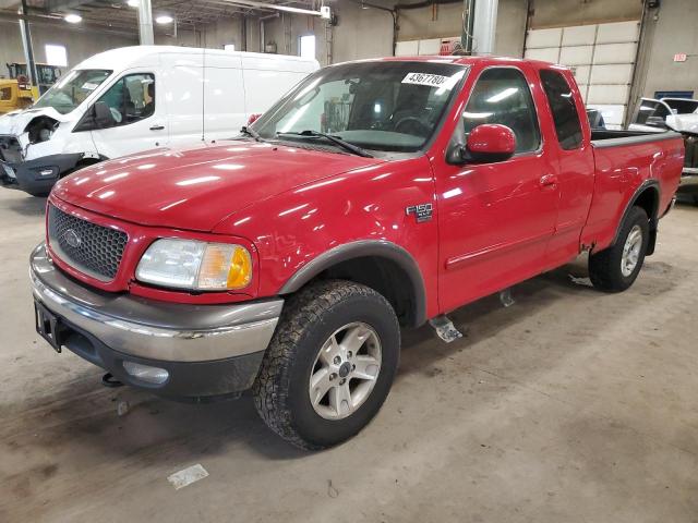 2FTRX18L53CA55127 - 2003 FORD F150 RED photo 1