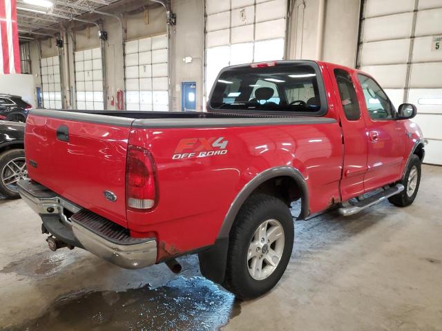 2FTRX18L53CA55127 - 2003 FORD F150 RED photo 3