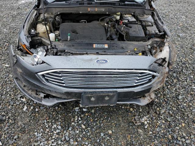 3FA6P0HD7HR336422 - 2017 FORD FUSION SE CHARCOAL photo 11