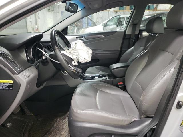 KMHEC4A40CA048078 - 2012 HYUNDAI SONATA HYBRID SILVER photo 7