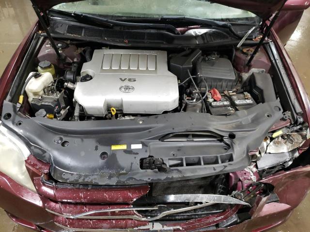 4T1BK36B96U093546 - 2006 TOYOTA AVALON XL BURGUNDY photo 11