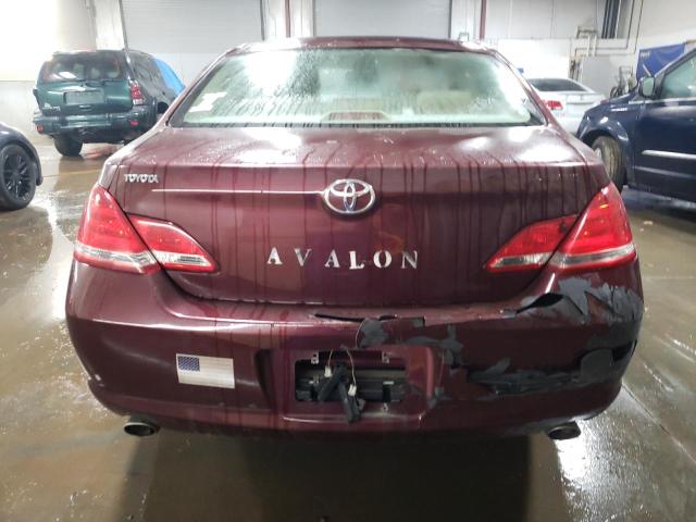 4T1BK36B96U093546 - 2006 TOYOTA AVALON XL BURGUNDY photo 6