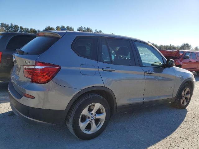 5UXWX5C54BL700985 - 2011 BMW X3 XDRIVE28I GRAY photo 3